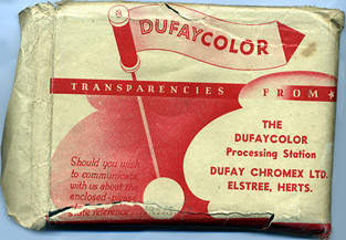 Dufaycolor envelope.