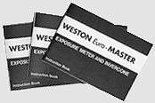 Weston Euromaster Instruction Booklets