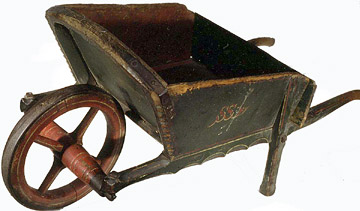 Picture of Victorian childs wheelbarrow
