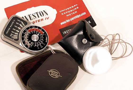 Weston Master IV with Case & Invercone plus Instructions